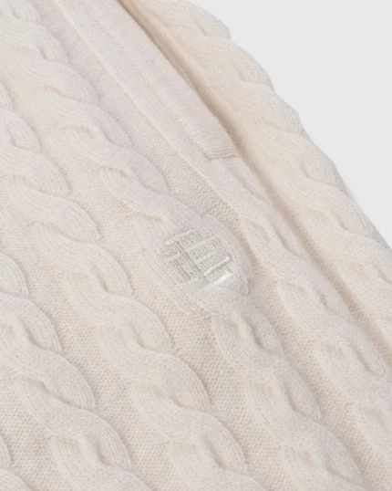Eric Emanuel EE® Cable Knit Short Ivory