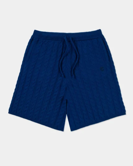Eric Emanuel EE® Cable Knit Short Blue